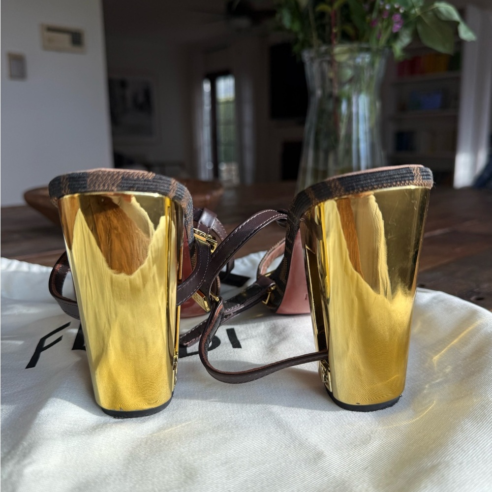 Fendi
FF 95MM Traced Heel Sandals - Picture 6 of 7